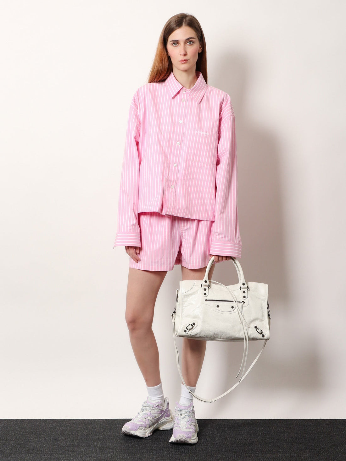 Balenciaga - Le City Medium leather shoulder bag