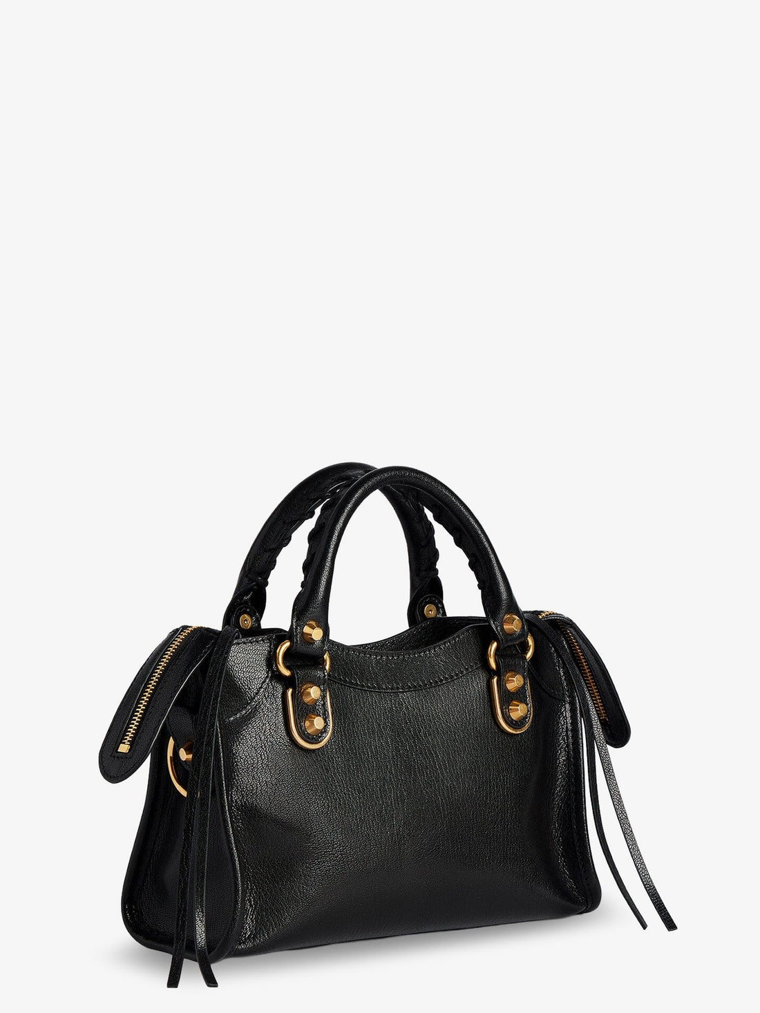 Balenciaga - Le City Uptown Mini leather handbag Black UNI