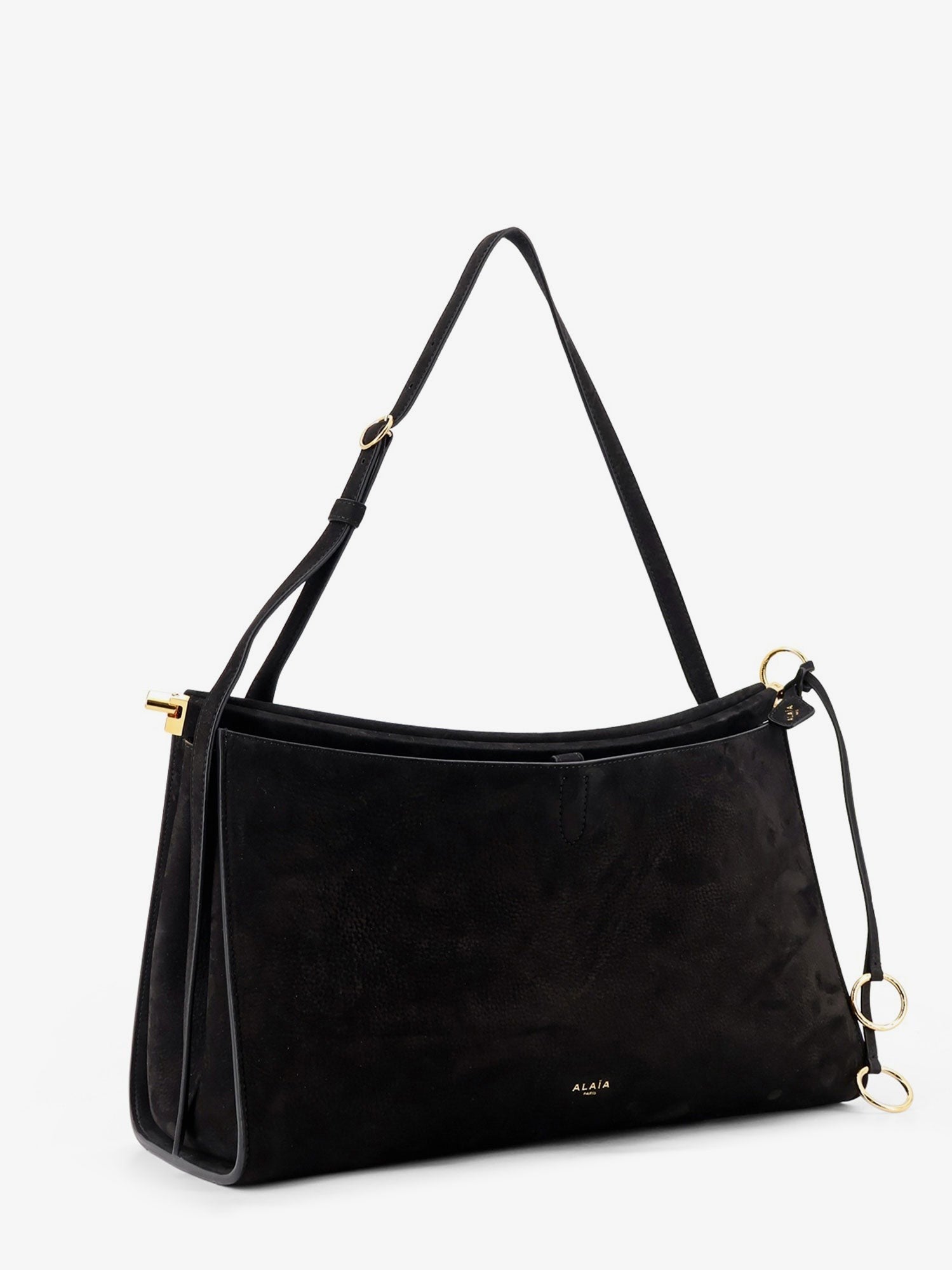ALAIA - Le Click Pocket 35 nabuk shoulder bag