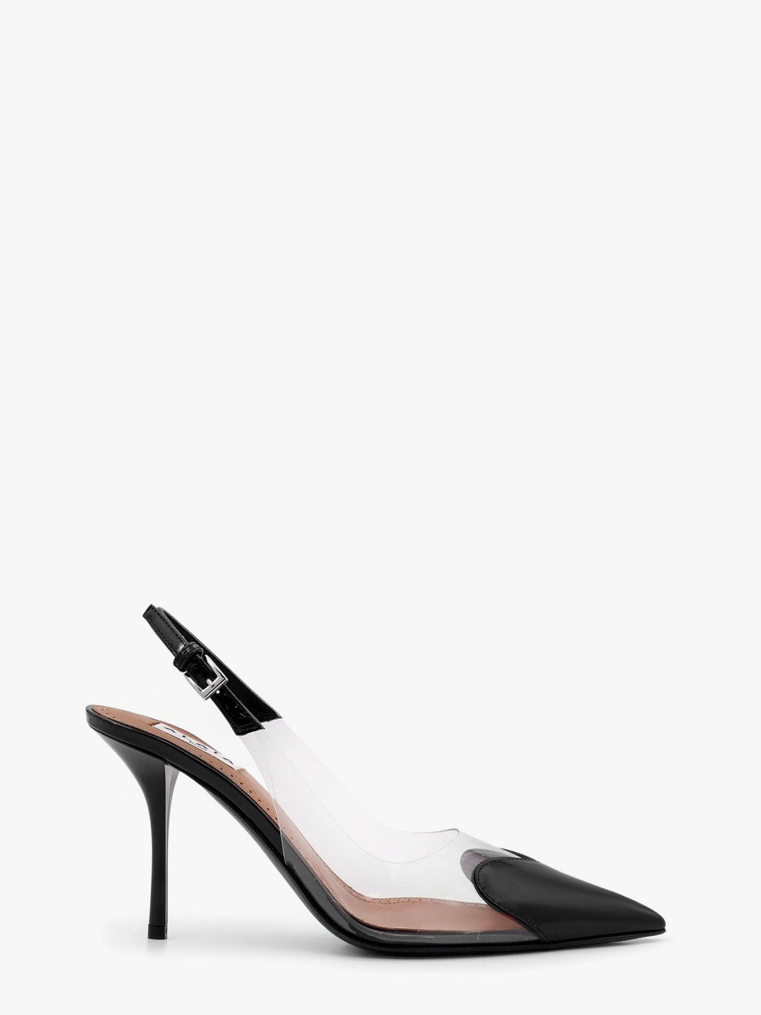 ALAIA - Le Coeur Slingback PVC and leather pumps le-coeur-slingback-pvc-and-leather-pumps_502cdcad-0901-4eaa-b0bd-28f6623c3335