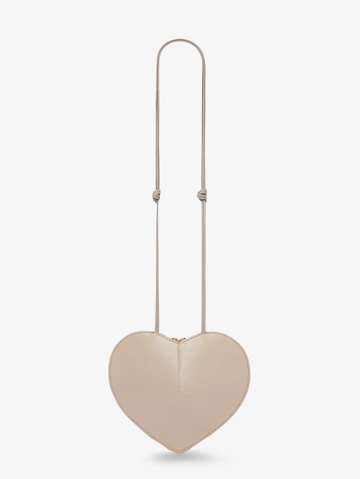 ALAIA - Le Coeur suede and leather crossbody bag
