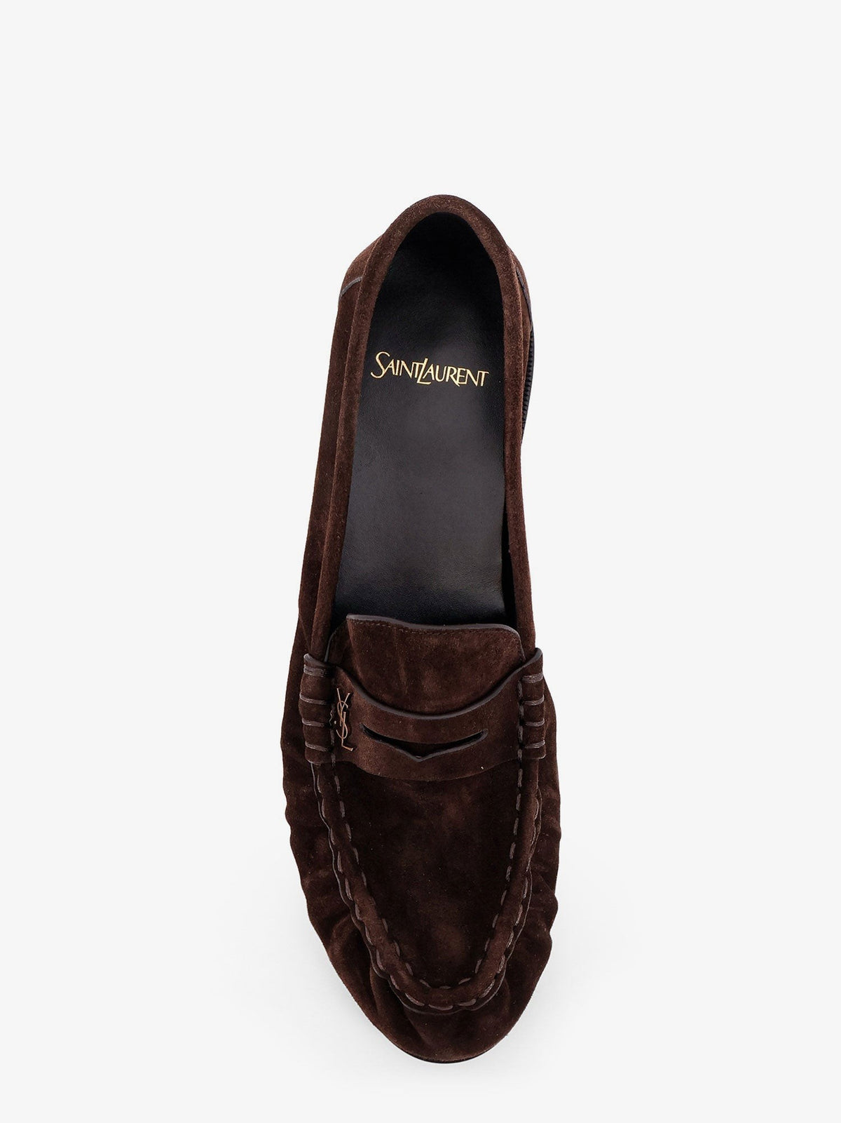 Saint Laurent - Le Loafer 15 suede loafers