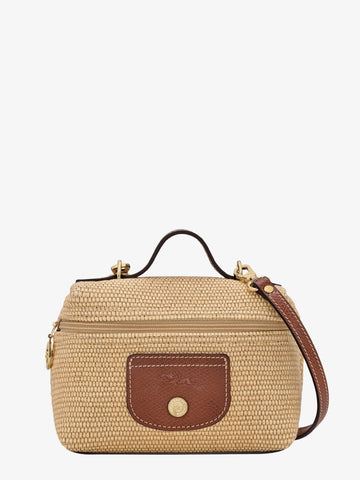LONGCHAMP PARIS - Le Panier Pliage XS Raffia Shoulder Bag