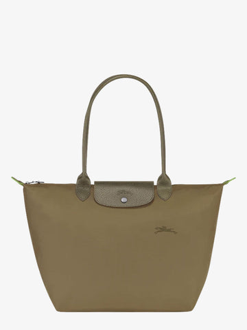 LONGCHAMP PARIS Le Pliage Green nylon shoulder bag