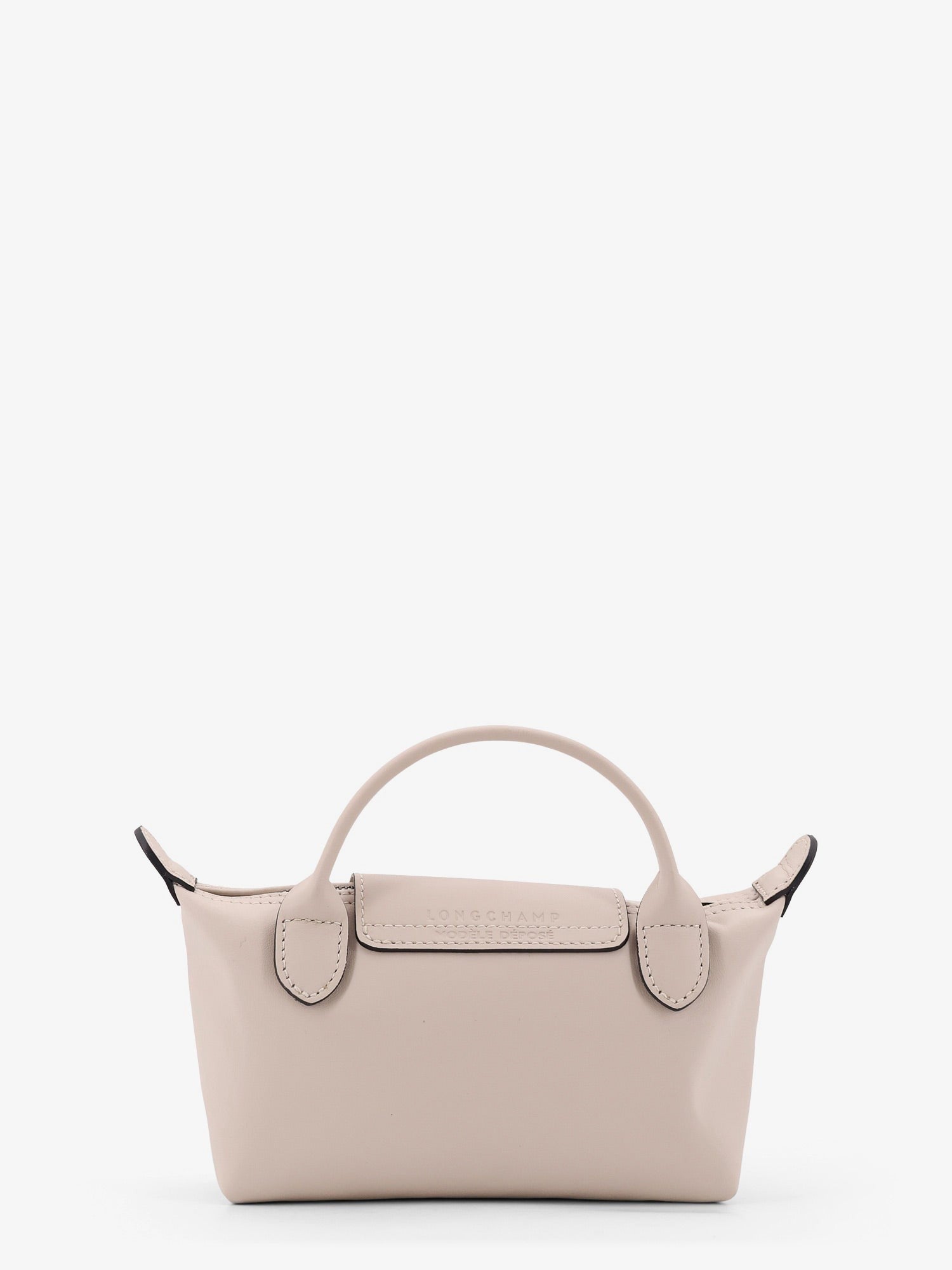 LONGCHAMP PARIS - Le Pliage Xtra leather handbag with engraved logo