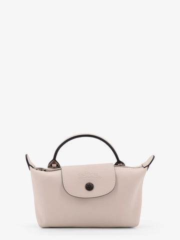 LONGCHAMP PARIS - Le Pliage Xtra leather handbag with engraved logo