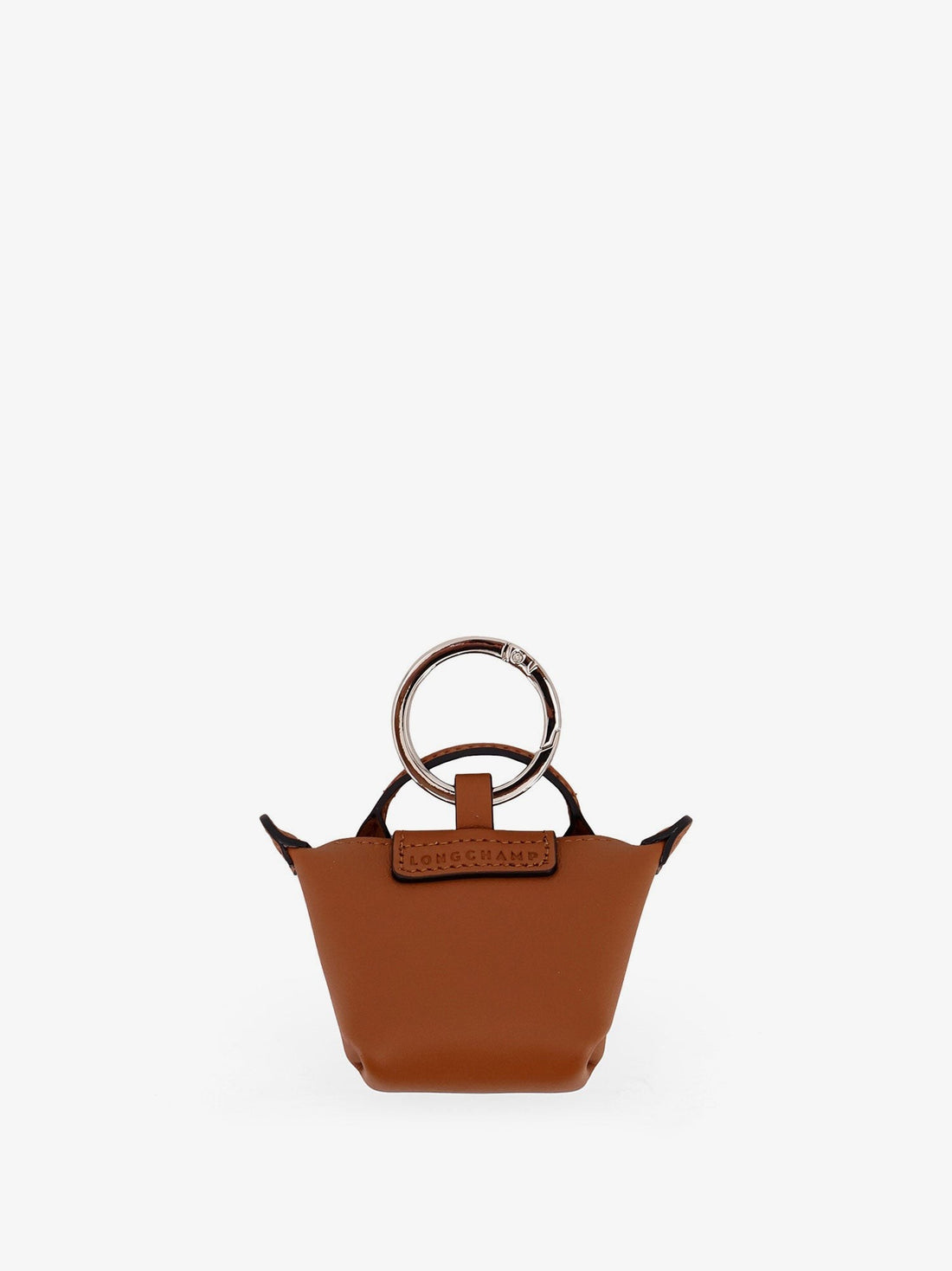 Le Pliage Xtra leather keyring