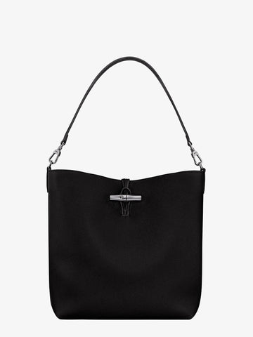 LONGCHAMP PARIS - Le Roseau M leather bucket bag
