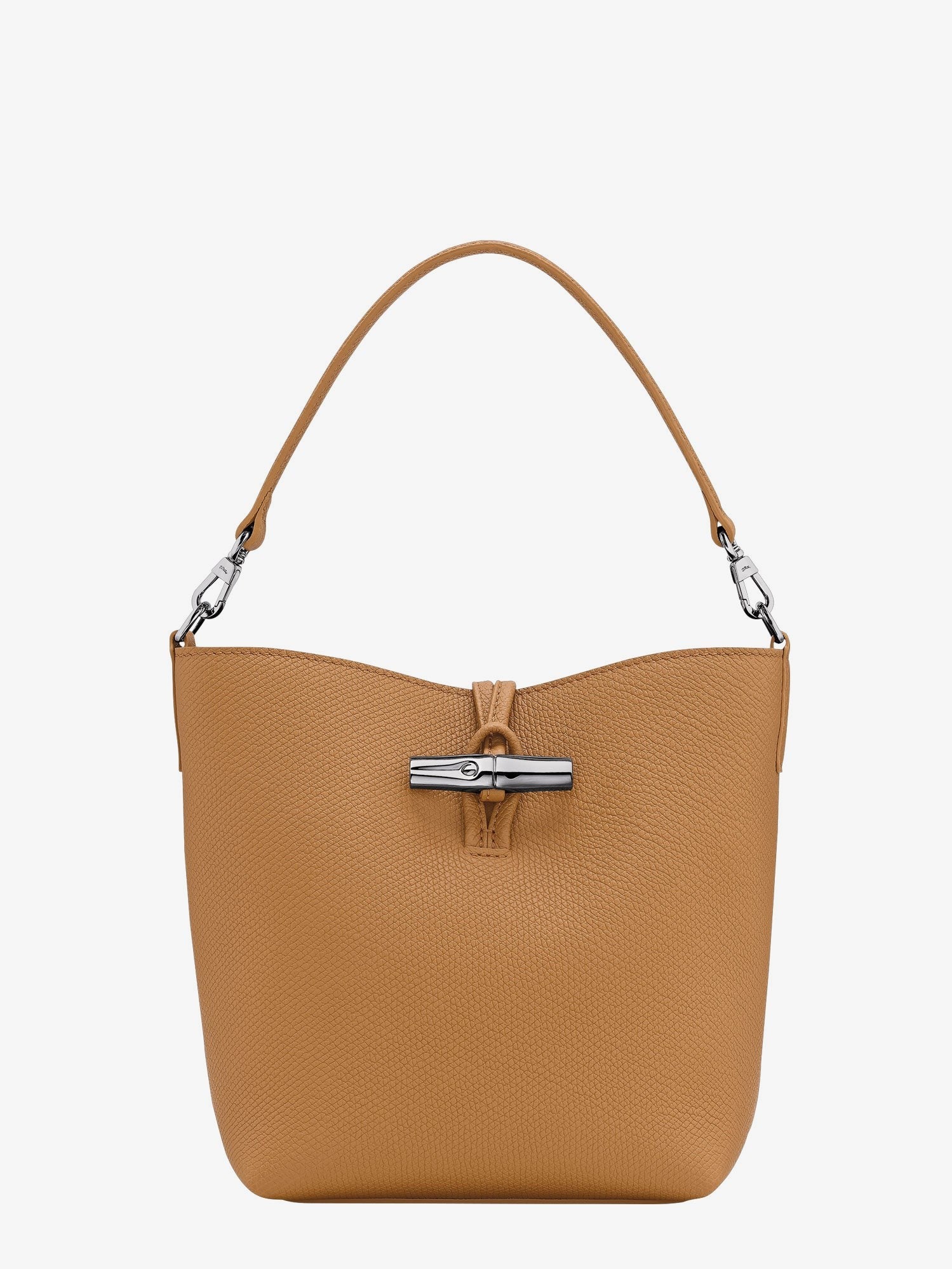 LONGCHAMP PARIS - Le Roseau XS leather bucket bag