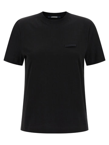 JACQUEMUS - 'Le T-shirt Gros-Grain' T-shirt