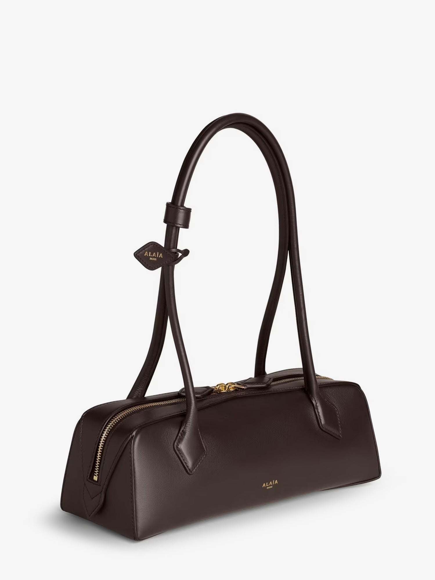 ALAIA - Le Teckel Medium leather shoulder bag