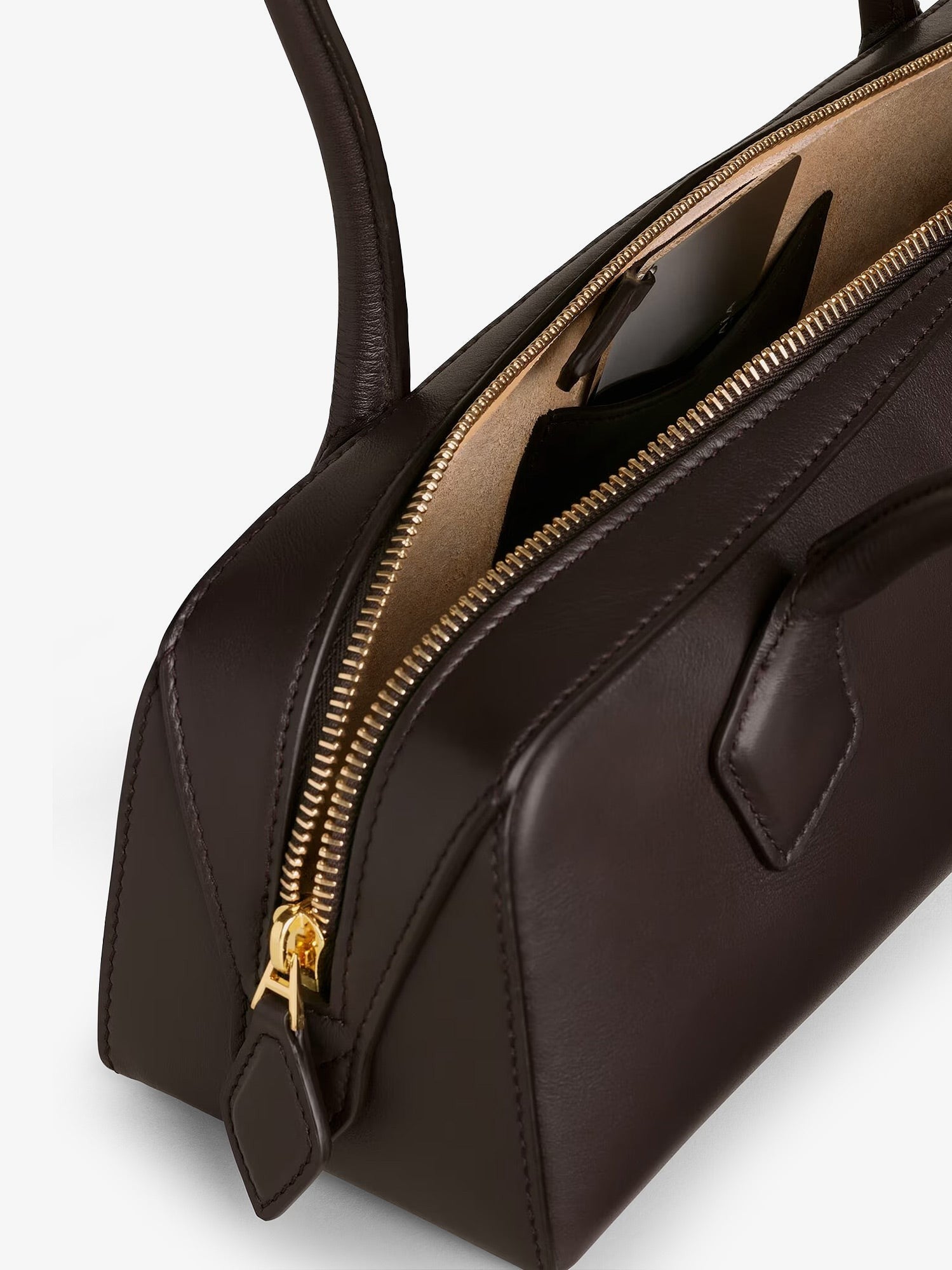 ALAIA - Le Teckel Medium leather shoulder bag