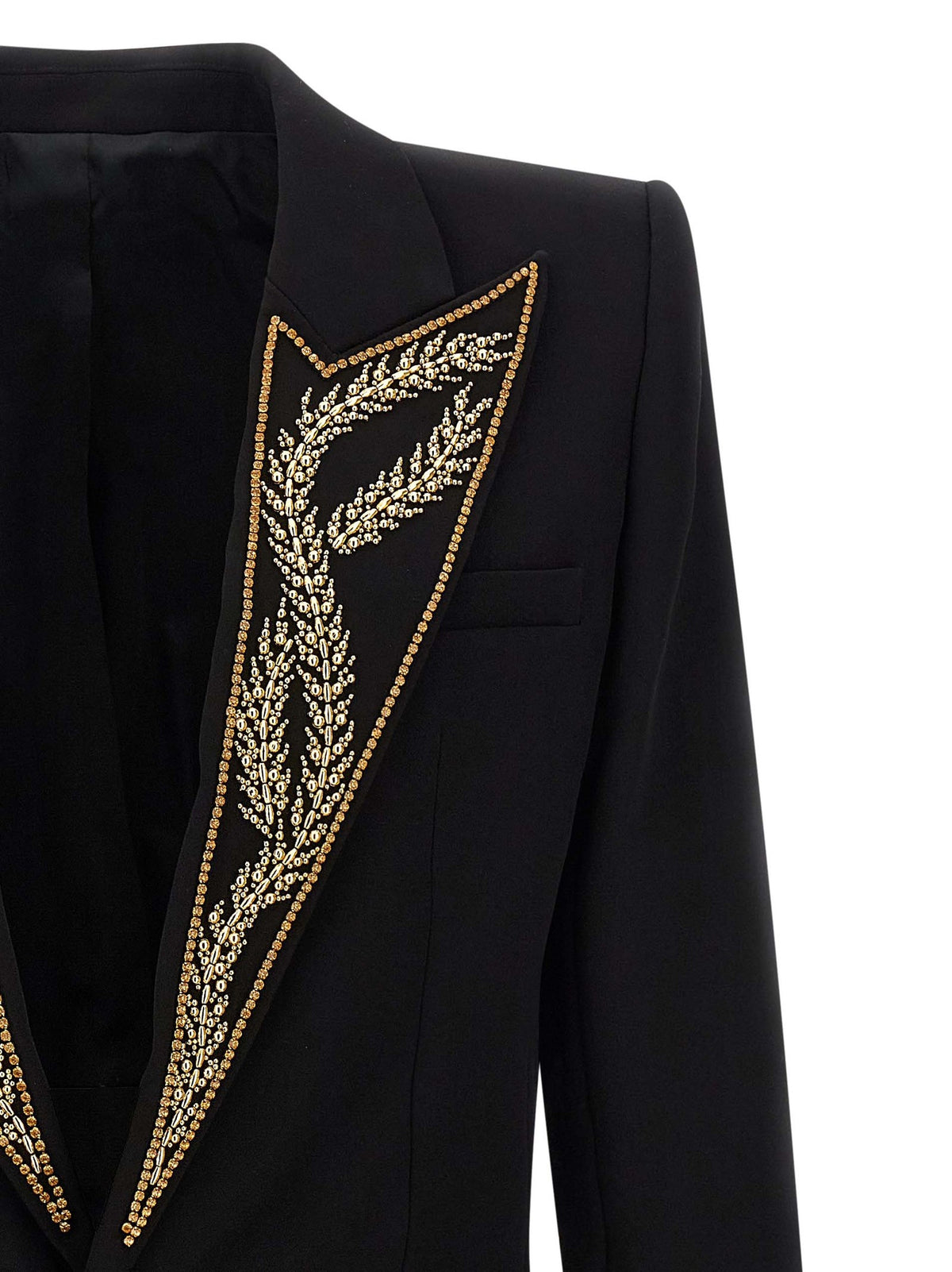 Balmain - Leaf embroidery blazer leaf-embroidery-blazer_d0ee34ce-c358-4faa-9bce-5c89d4de2aae