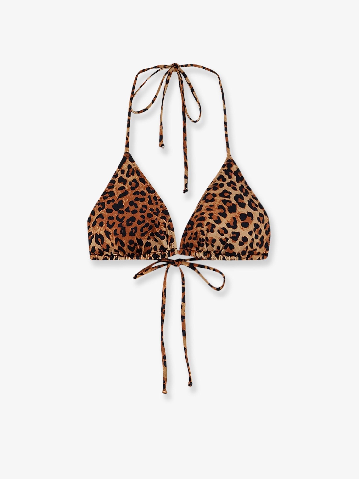 MC2 SAINT BARTH MC2 SAINT BARTH - Leah nylon bikini top with animal print