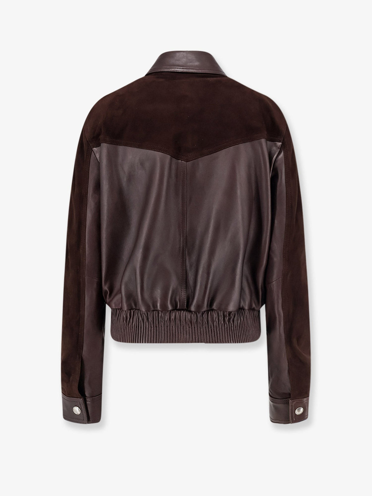 Versace - Leather and suede jacket