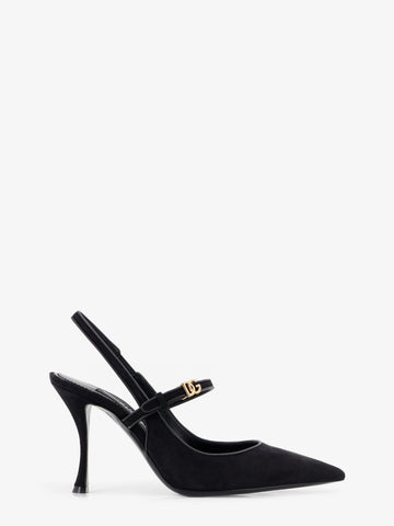Dolce & Gabbana - Leather and suede pumps