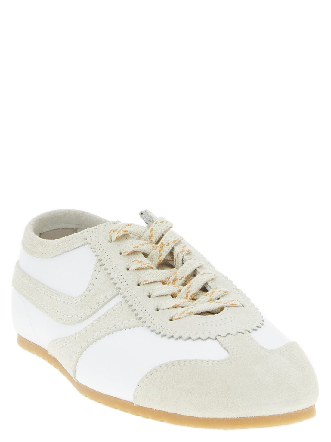 Dries Van Noten - Leather and suede sneakers