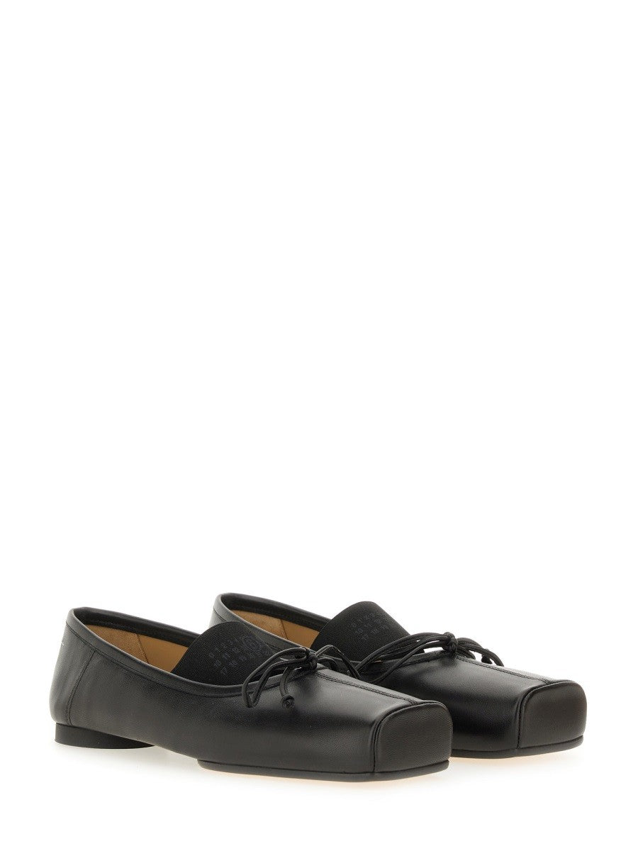 MM6 MAISON MARGIELA MM6 MAISON MARGIELA - LEATHER BALLERINA