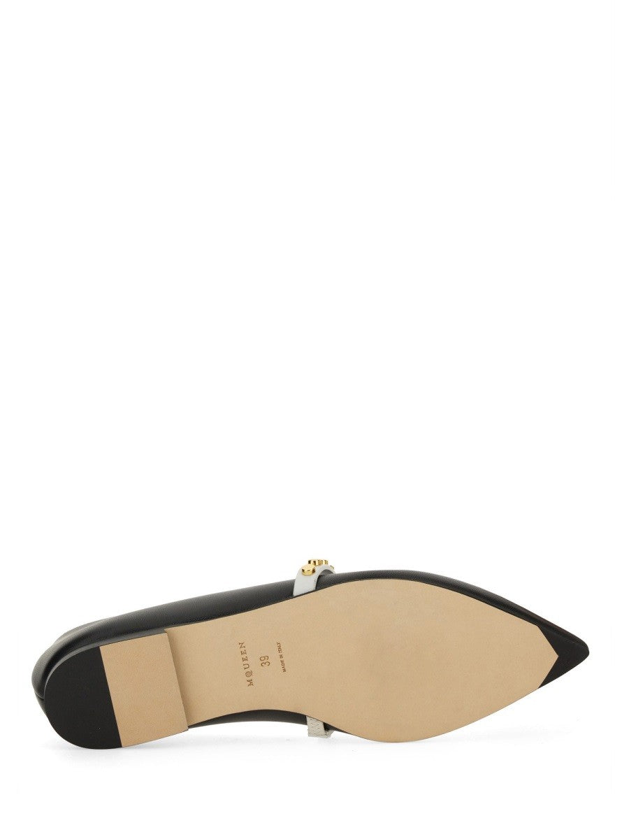 Alexander Mcqueen - LEATHER BALLERINA leather-ballerina_3984da41-22f0-40ef-b16c-49c45303b9e9