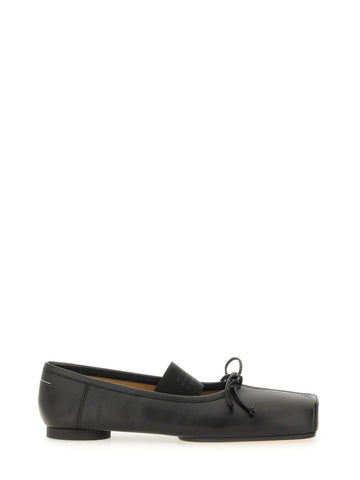 MM6 MAISON MARGIELA MM6 MAISON MARGIELA - LEATHER BALLERINA