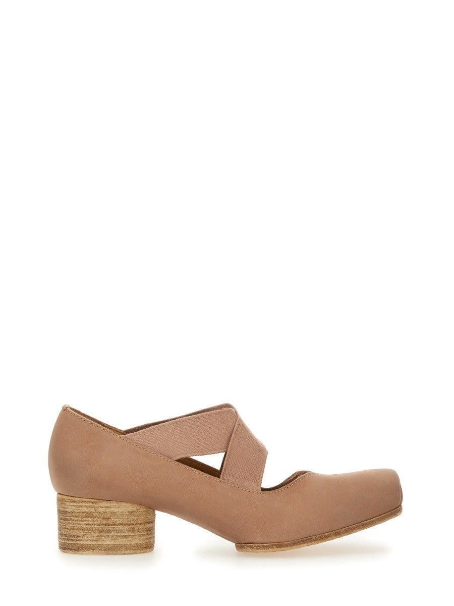 UMA WANG LEATHER BALLERINA