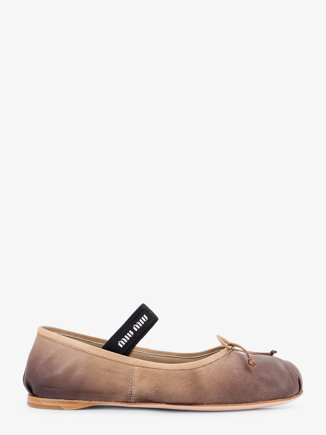 Miu Miu - Leather ballerinas leather-ballerinas_5f7f6523-4585-4e0d-a39d-abeb082e8b95
