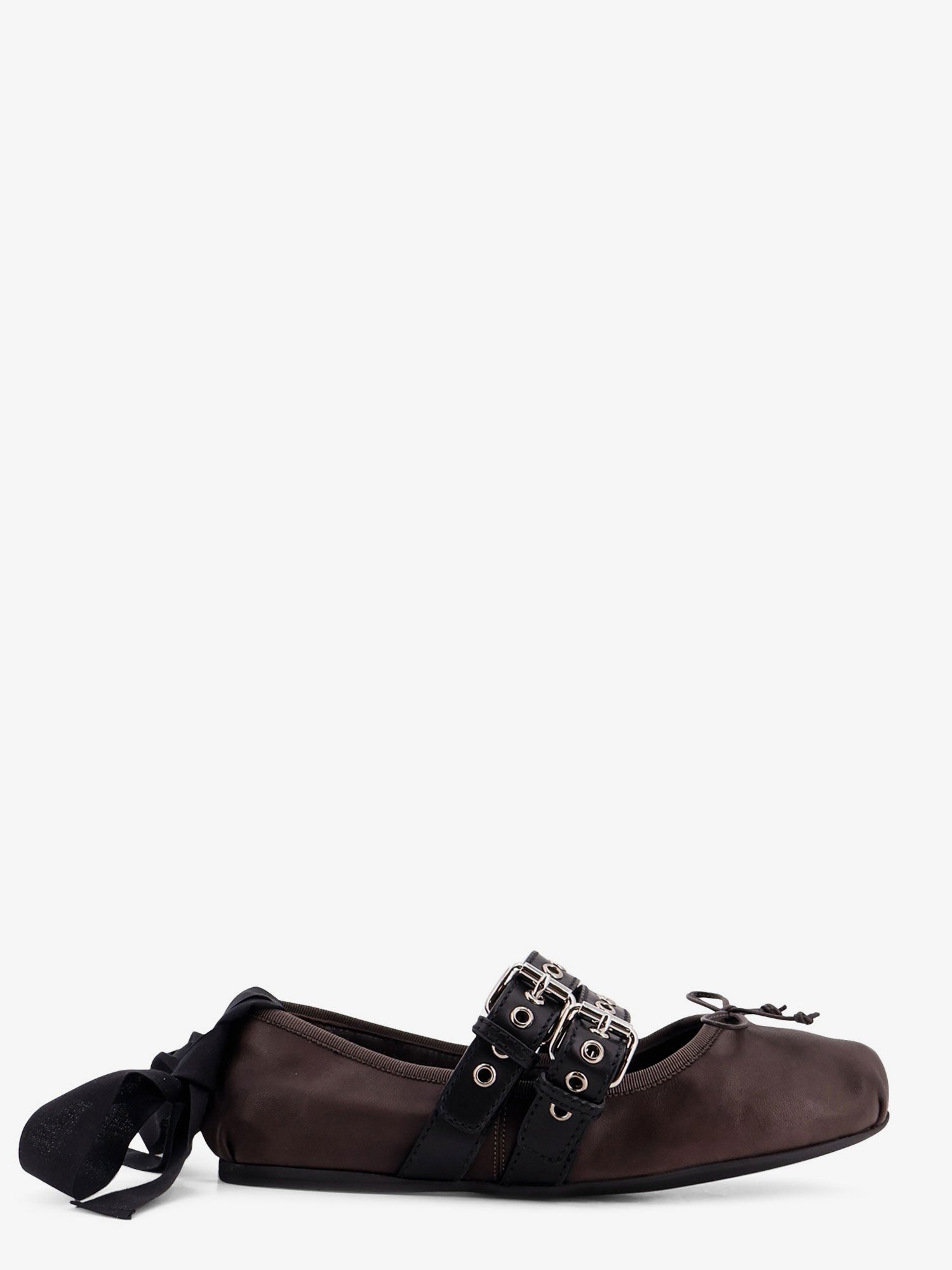 Miu Miu Leather ballerinas