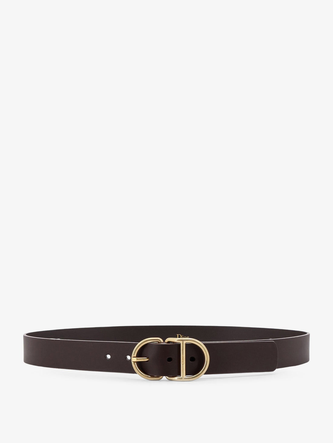 Dior - Leather belt with CD buckle leather-belt-with-cd-buckle