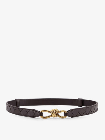 Bottega Veneta Bottega Veneta - Leather belt with Intrecciato motif