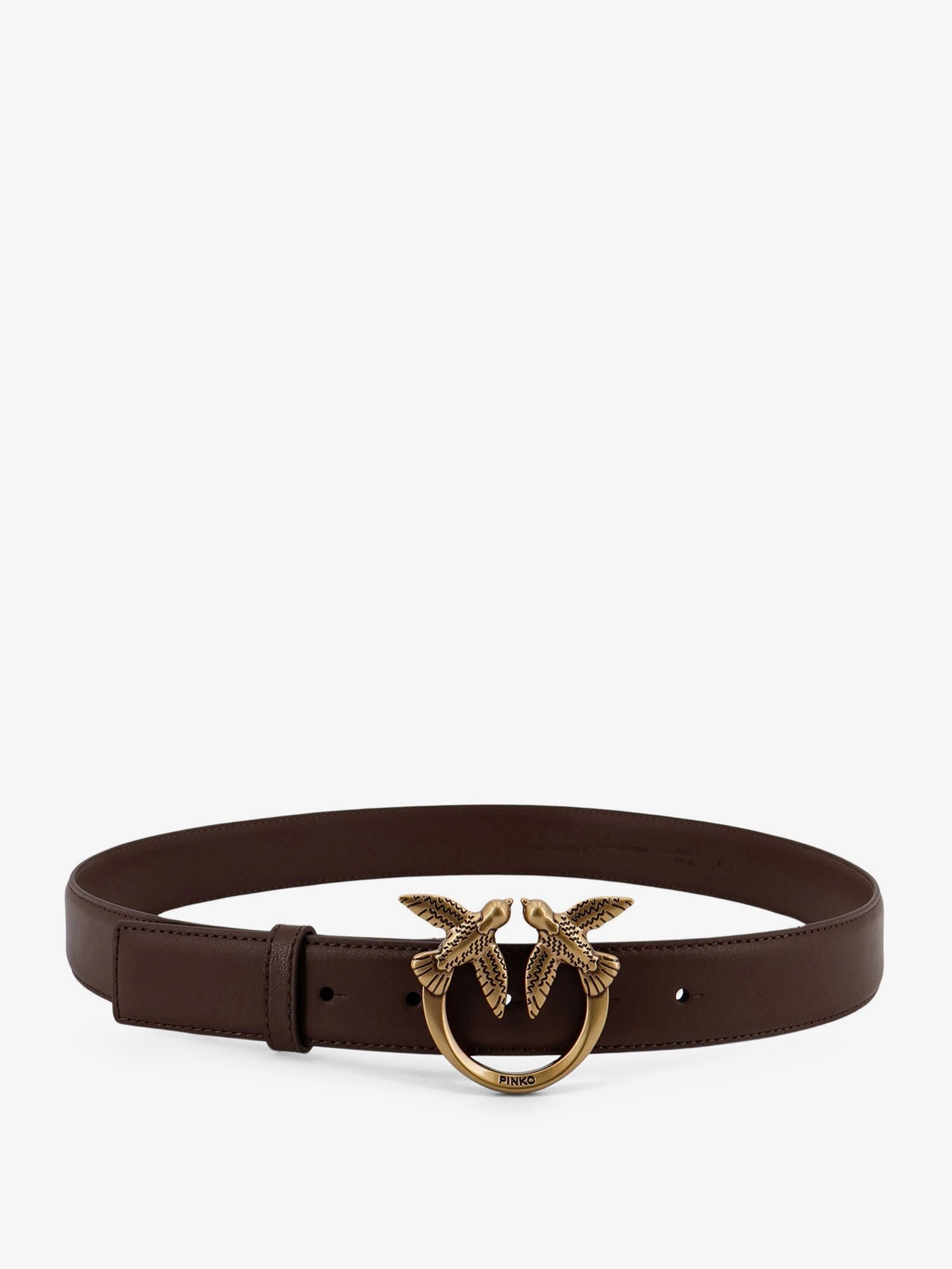 Leather belt with metal Love Birds logo leather-belt-with-metal-love-birds-logo_1c0ce8f6-b241-42c5-a890-911d5868013f