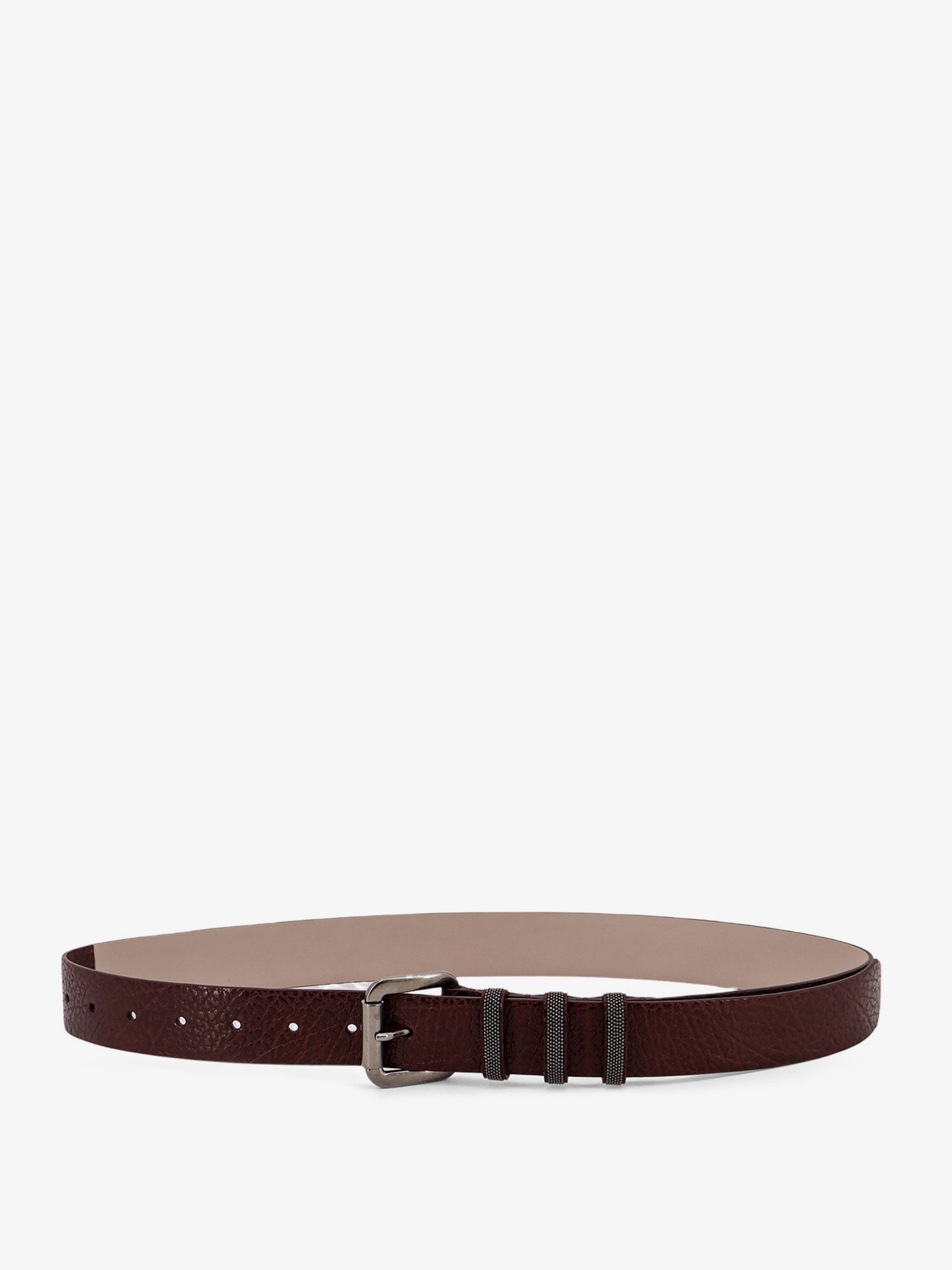 Leather belt