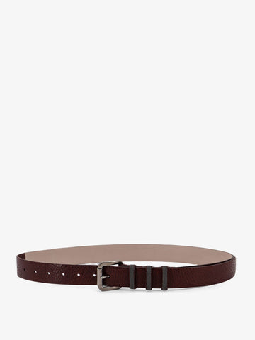 Leather belt