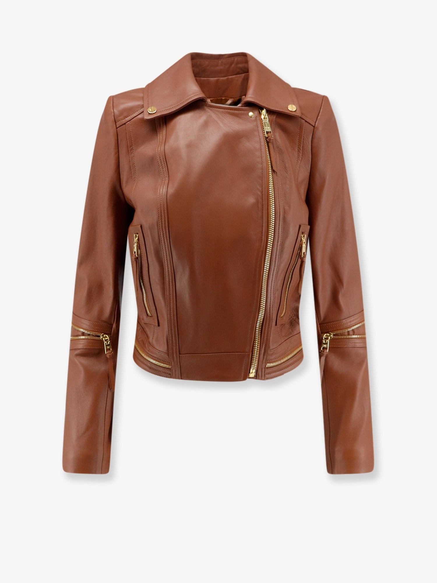 Elisabetta Franchi - Leather biker jacket leather-biker-jacket_7a3a8446-91ea-4fad-b3f2-5f1fa04d8bcb