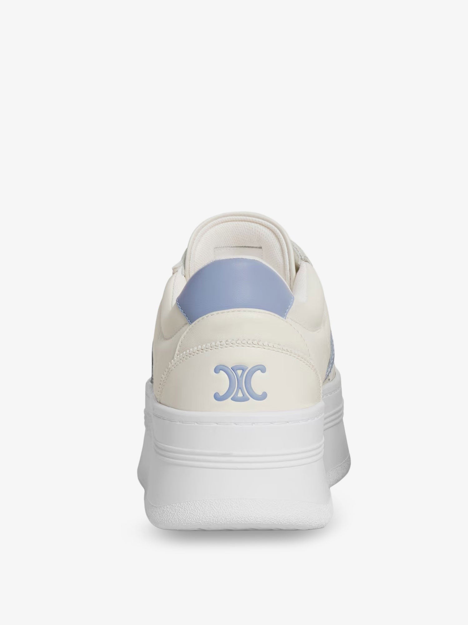 Leather Block sneakers with Triomphe logo on the back