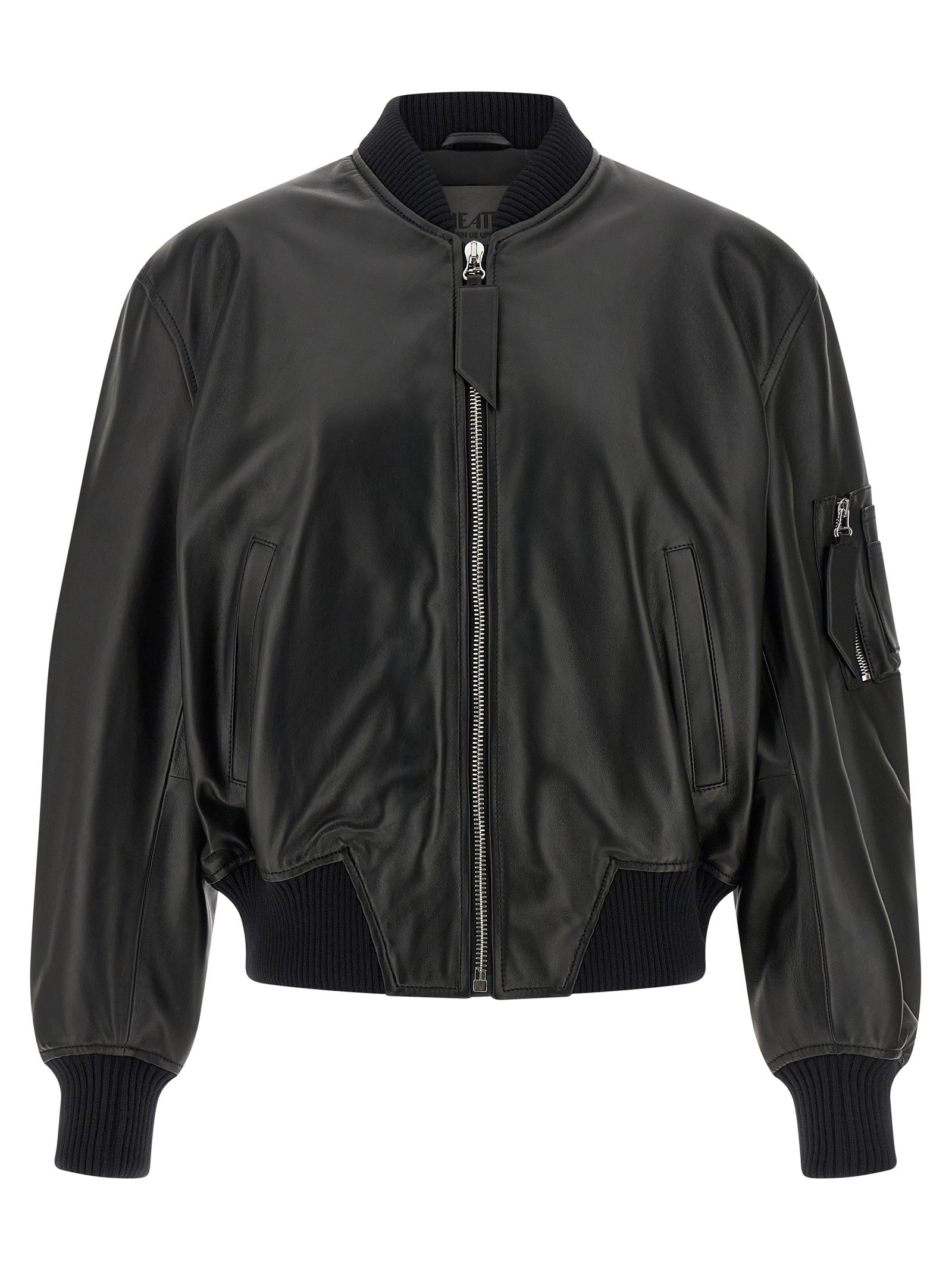 The Attico - Leather bomber jacket leather-bomber-jacket_1d1ec6ee-ff64-4a9e-a892-0b1b87387a24