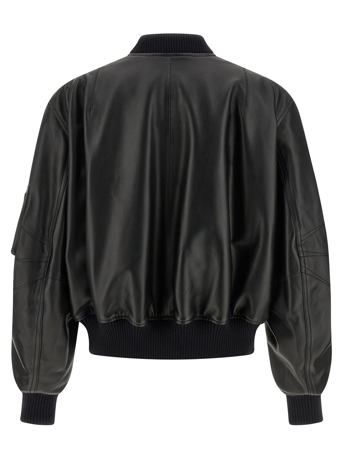 The Attico - Leather bomber jacket leather-bomber-jacket_1d1ec6ee-ff64-4a9e-a892-0b1b87387a24