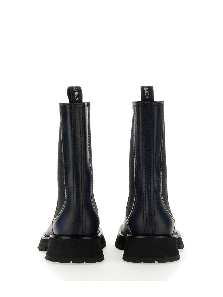 Alexander Mcqueen - LEATHER BOOT leather-boot_17b30a32-e194-41f2-b3a9-4b751844b0ac