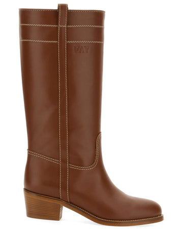 FAY - LEATHER BOOT leather-boot_ae681167-c9f0-470a-bd9e-34bec80abdc1