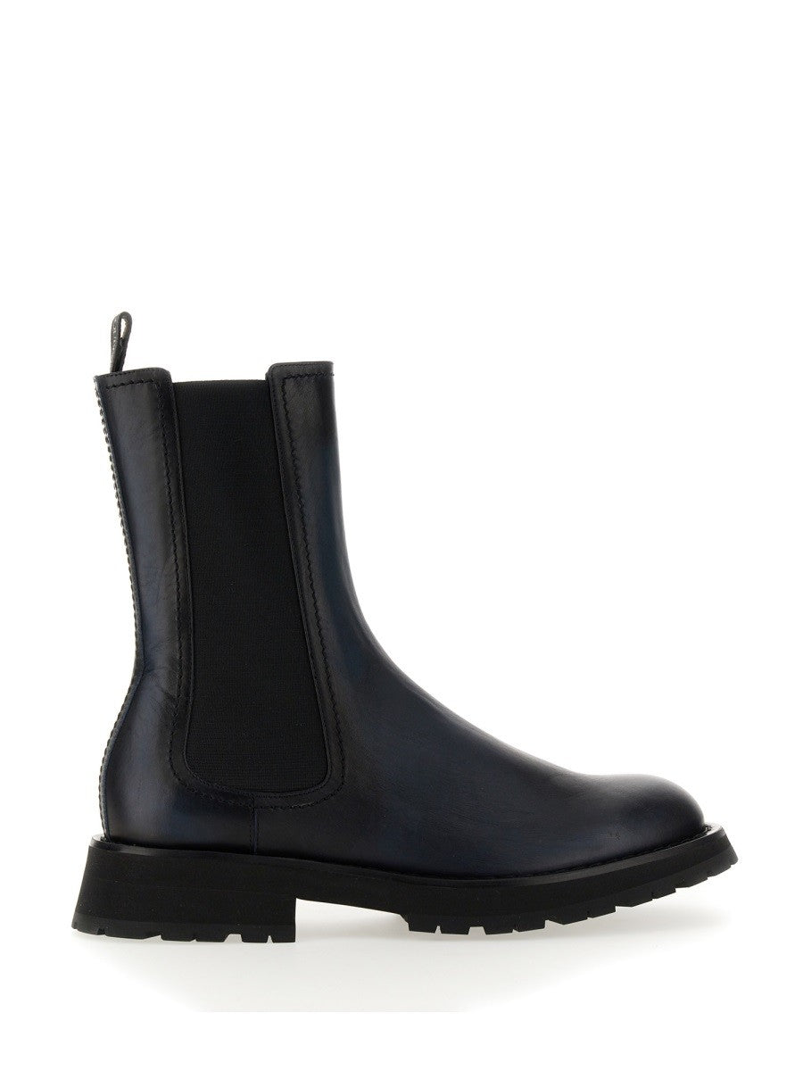 Alexander Mcqueen - LEATHER BOOT leather-boot_b794e64b-eaef-49c3-967b-20bbde41b46d