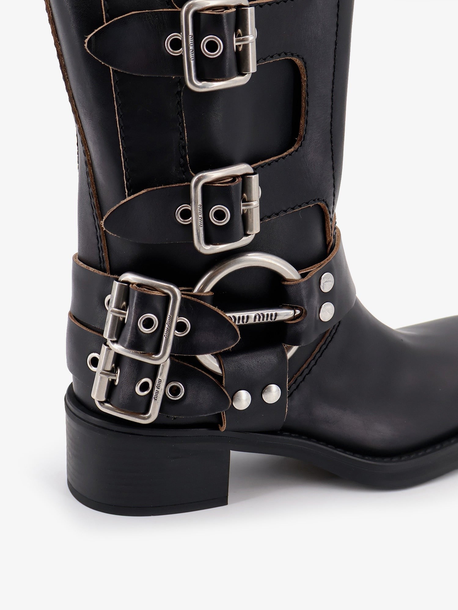 Miu Miu - Leather Boots