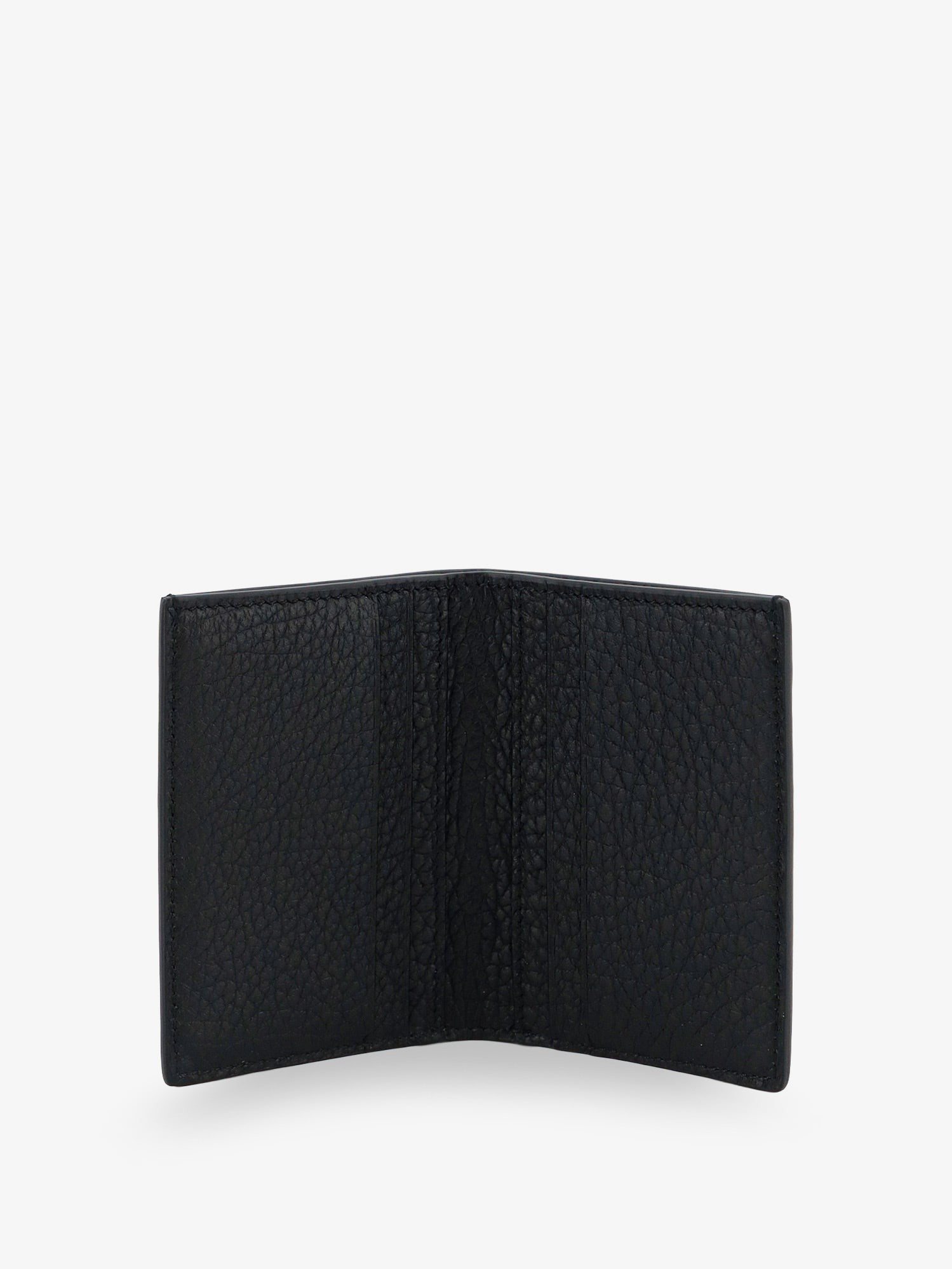 TOM FORD TOM FORD - Leather card holder with embossed logo