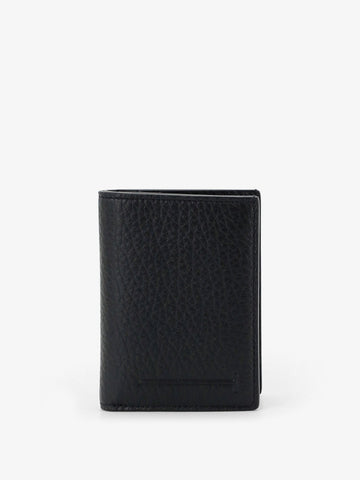 TOM FORD TOM FORD - Leather card holder with embossed logo