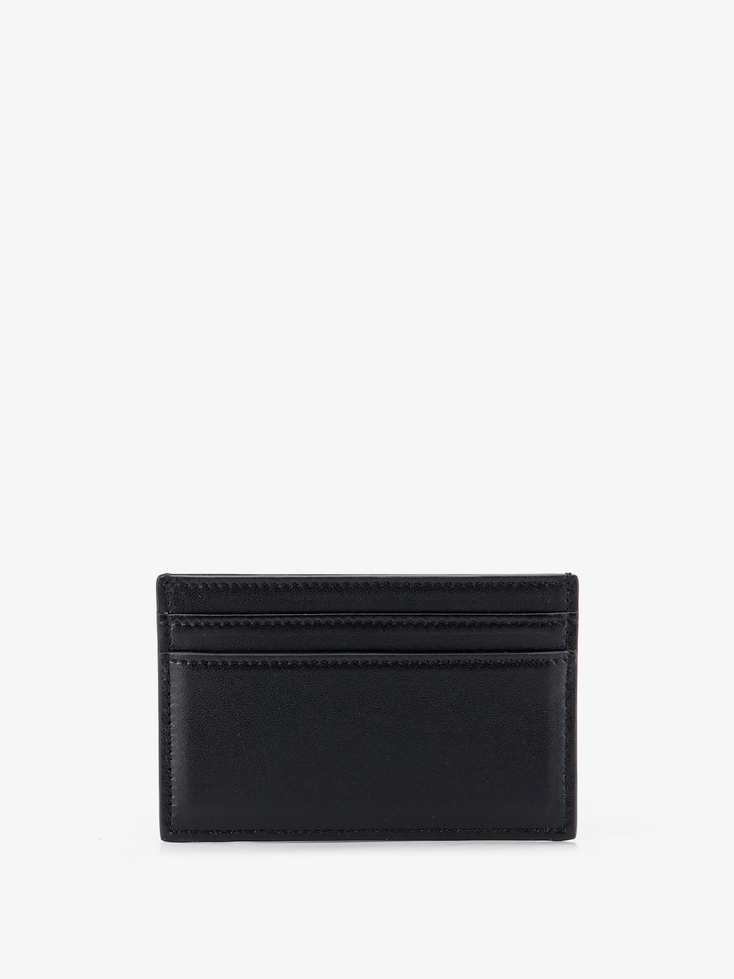 Celine - Leather card holder with front logo print
