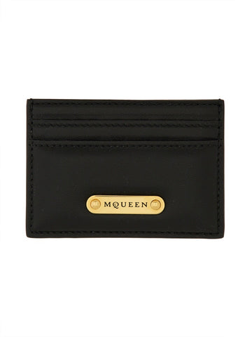 Alexander McQueen Black Leather Card Holder leather-card-holder_408a0aae-3577-45f4-8b3e-e5e4f860a203