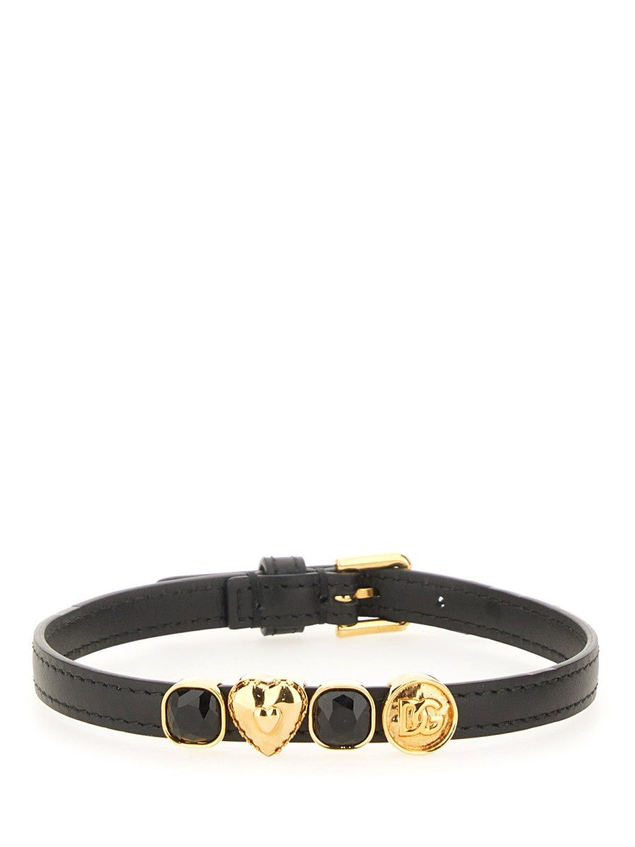 Dolce & Gabbana - Leather Choker leather-choker_b6c4f618-3f7e-43ea-b82d-35fbbdb3d22e