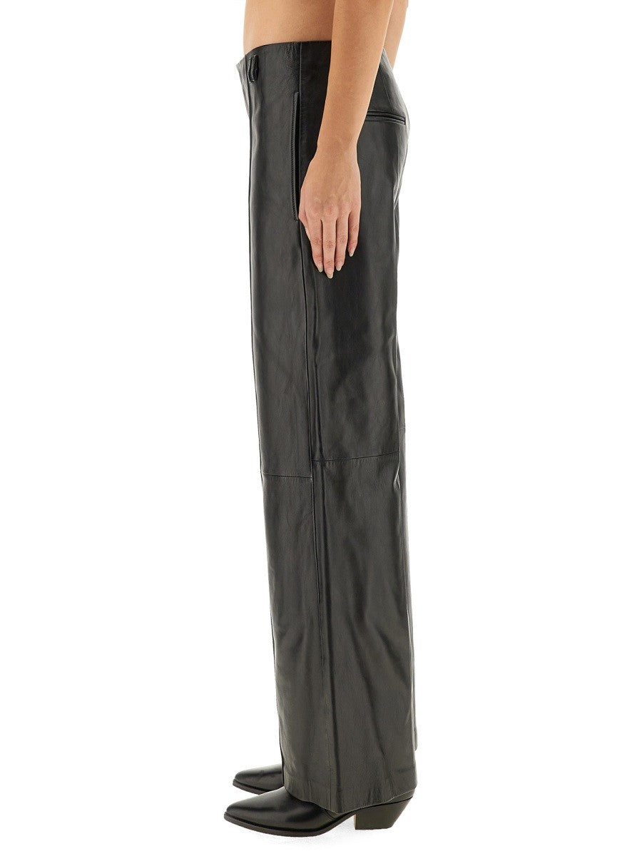 LEATHER "CIARRA" PANTS