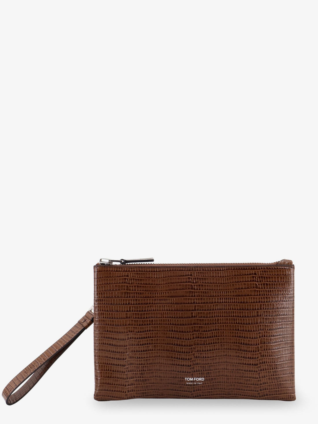 TOM FORD - Leather clutch leather-clutch