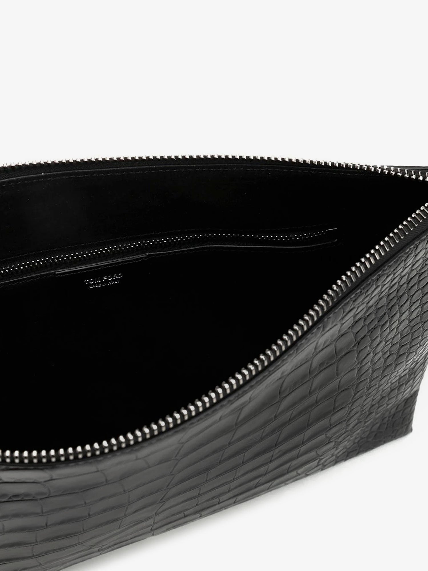 TOM FORD Leather clutch