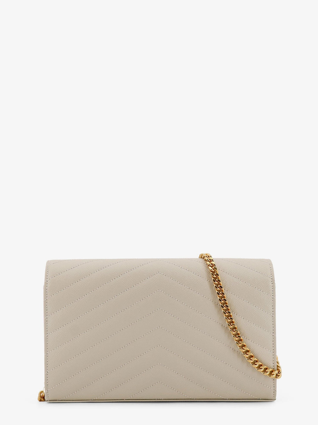 Leather crossbody bag with metal Cassandre logo