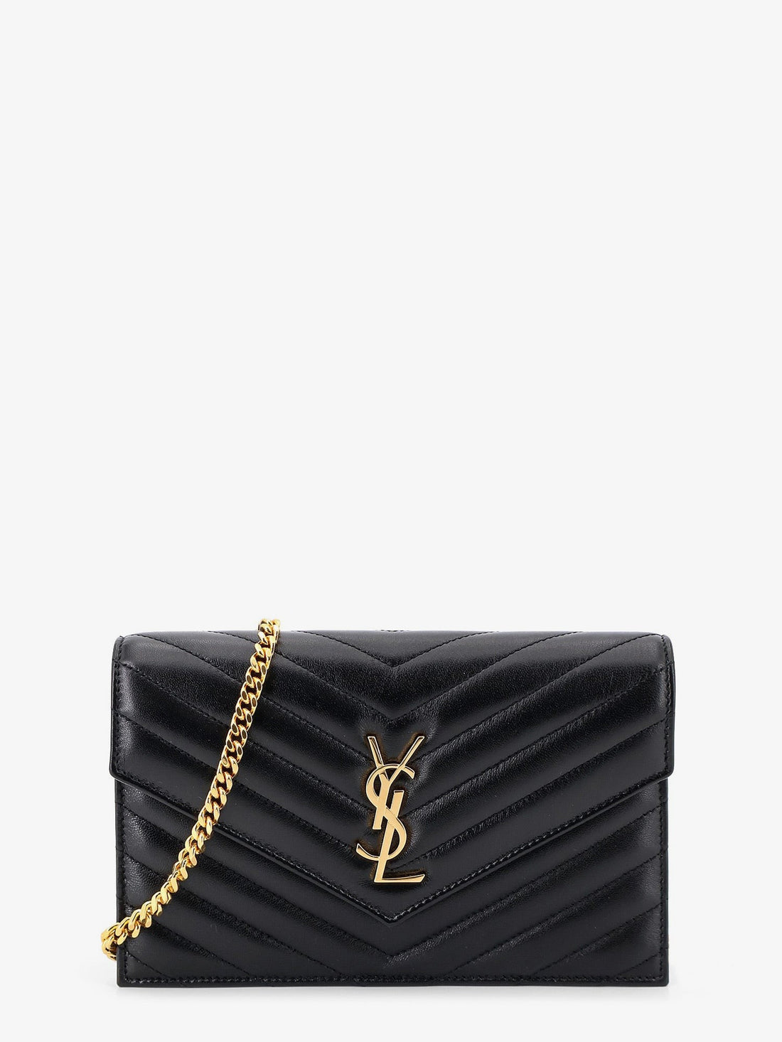 Saint Laurent - Leather crossbody bag with metal Cassandre logo leather-crossbody-bag-with-metal-cassandre-logo_8555c901-1052-4bee-9097-ddc51d83073c